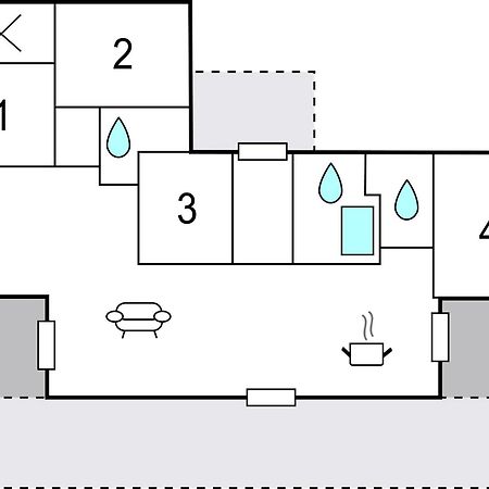 Amazing Home In Blavand With Wifi Экстерьер фото